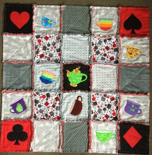 Applique Rag Quilt